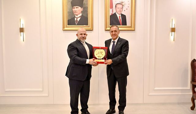 Başkan Girgin, Vali Usta’yı Ziyaret Etti