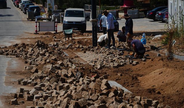 Armutlu’da İlçe Girişi Yenileniyor