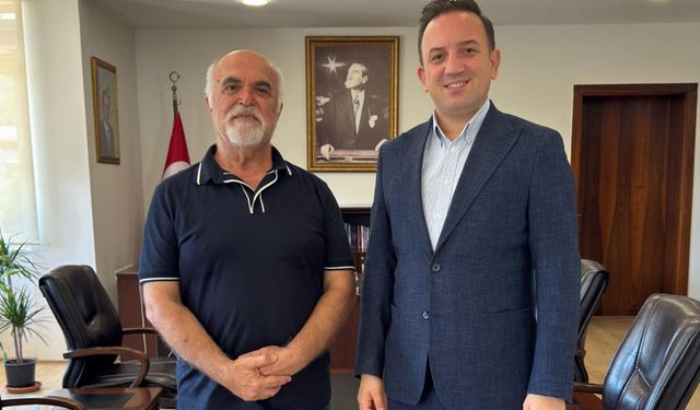Zeki Gürsu’dan Kaymakam Bayram’a Ziyaret