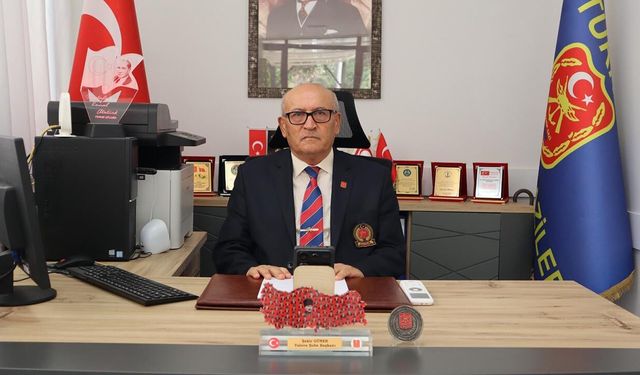 Muharip Gaziler Derneği Yalova Şubesi’nden 30 Ağustos Mesajı