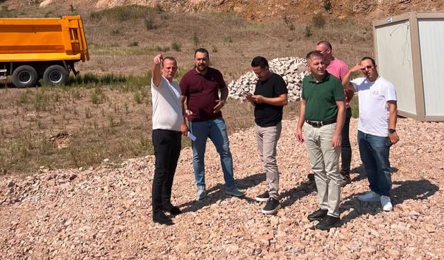 Çiftlikköy Belediyesi Yeni Döküm Sahasına Kavuştu