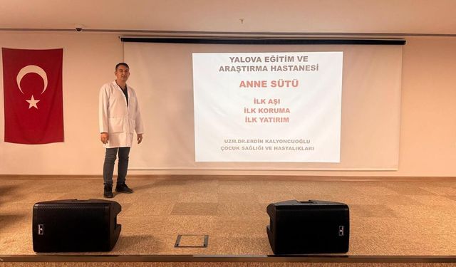 Yalova’da Sağlıklı Hayat Dersleri’nde Anne Sütünün Önemi Anlatıldı