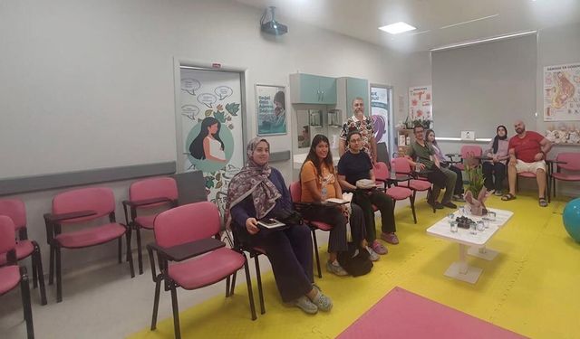 Yalova’da Gebe Okulu Eğitimlerinde Eşlere Özel Program Düzenlendi