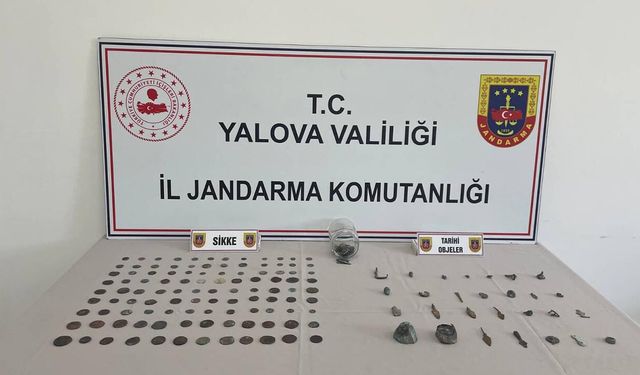 Yalova'da 256 Tarihi Eser Ele Geçirildi