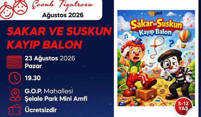 Yalova'da Çocuklar İçin Tiyatro Akşamı