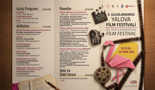 3. Uluslararası Yalova Film Festivali Kapsamındaki Paneller Dikkat Çekiyor