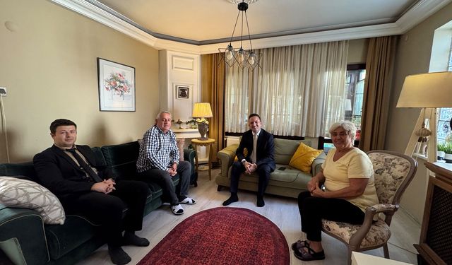 Altınova Kaymakamı Bayram’dan Kıbrıs Gazisine Ziyaret