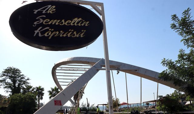 Akşemsettin Köprüsü’nde Yenileme Başladı