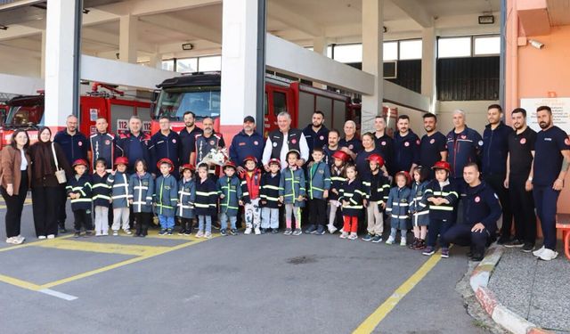 Başkan Gürel, İtfaiye Haftası’nda Personelle Buluştu