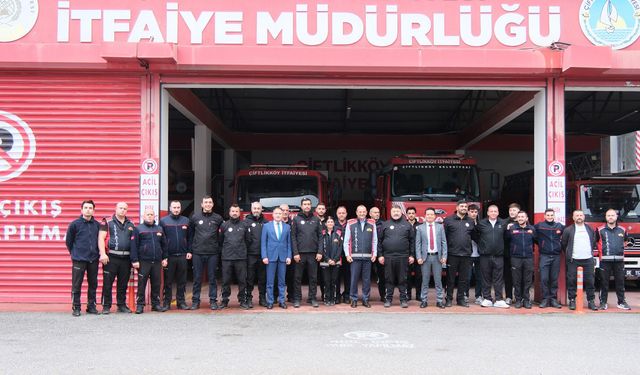 Başkan Yele İtfaiyecilerle Bir Araya Geldi