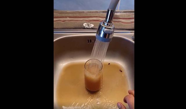 Armutlu Fıstıklı’da Çamurlu Su İsyanı