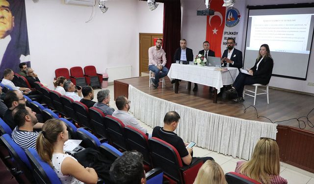Çiftlikköy Belediyesi Çalışanlarına İş Güvenliği Eğitimi