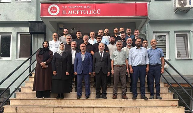 Yalova Müftüsü Yılmaztürk’ten Veda Mesajı