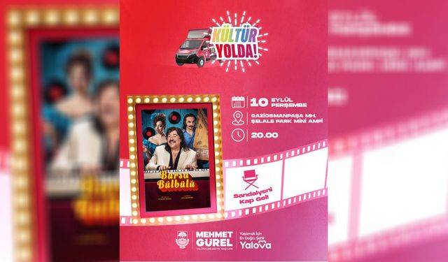 Yalova’da Açık Hava Sinema Keyfi