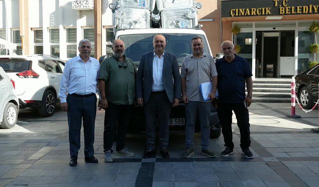 Çınarcık Belediyesi’ne Çevreci Belediyeler Birliği’nden Hibe Desteği