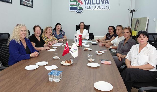Yalova Kent Konseyi Kadın Meclisi Yeni Dönem Çalışmalarına Başladı