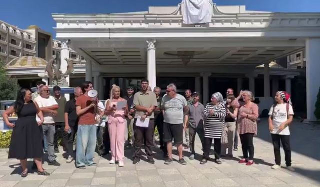 Yalova’da Otel Çalışanları Haklarını Arıyor