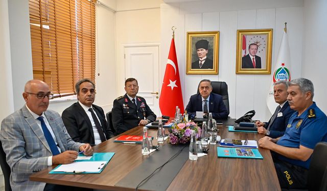 Yalova’da Üniversite ve Yurtlar İçin Güvenlik Toplantısı