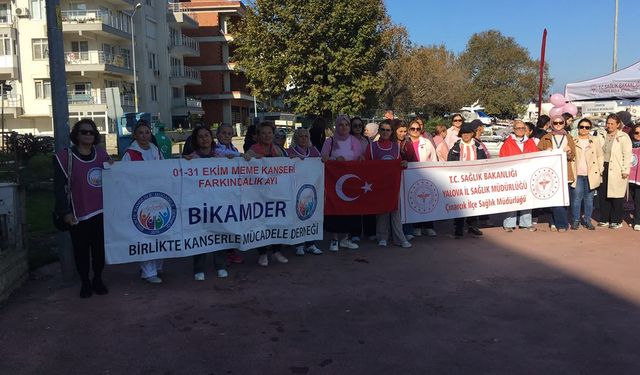 BİKAMDER, Çınarcık’taki Meme Kanseri Farkındalık Etkinliğine Katıldı