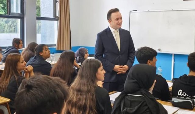 Göksu Bayram’dan Selahattin Aslan Anadolu Lisesi’ne Ziyaret