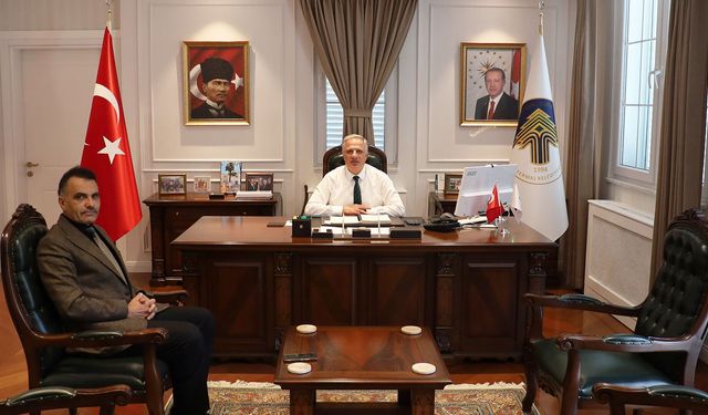 Hadi Doğaşan’dan Başkan Acar’a Ziyaret