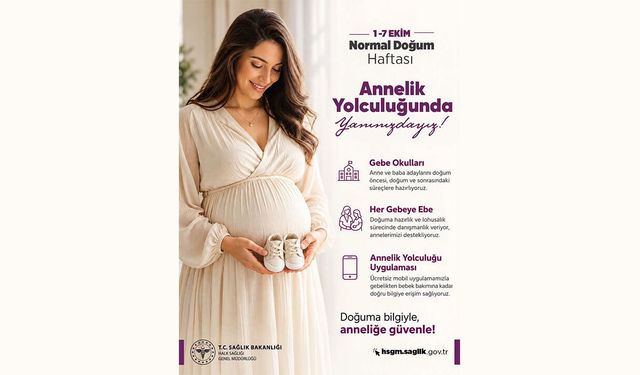 Normal Doğum Haftasında Anne Adaylarına Destek Çağrısı