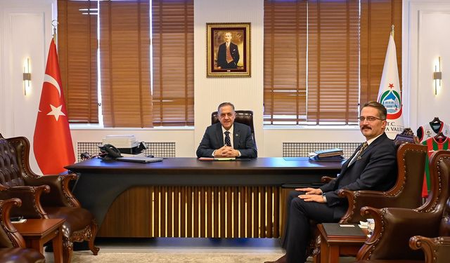 Seçkin Bilici’den Vali Usta’ya Ziyaret