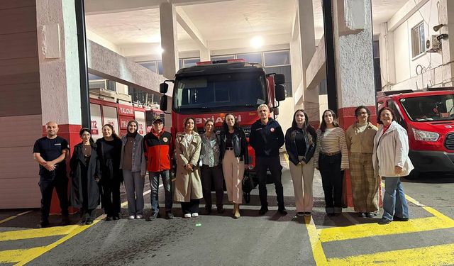 TÜKD Yalova Şubesinden Yangın Güvenliği Eğitimi