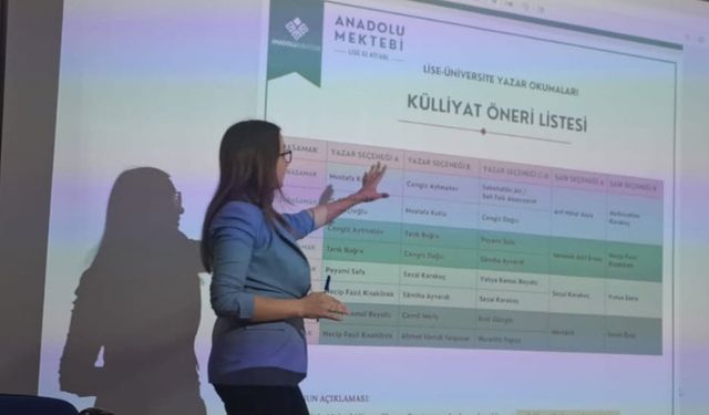 Yalova’da Anadolu Mektebi Toplantısı Yapıldı