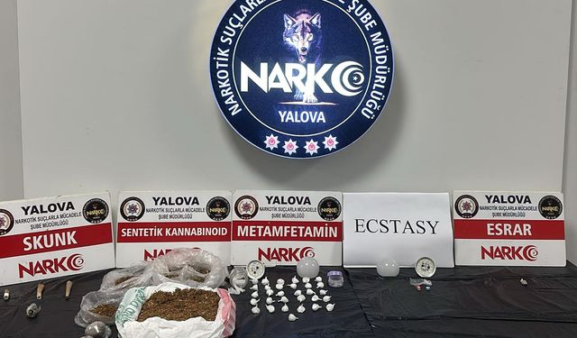 Yalova’da Uyuşturucu Ticaretine Darbe