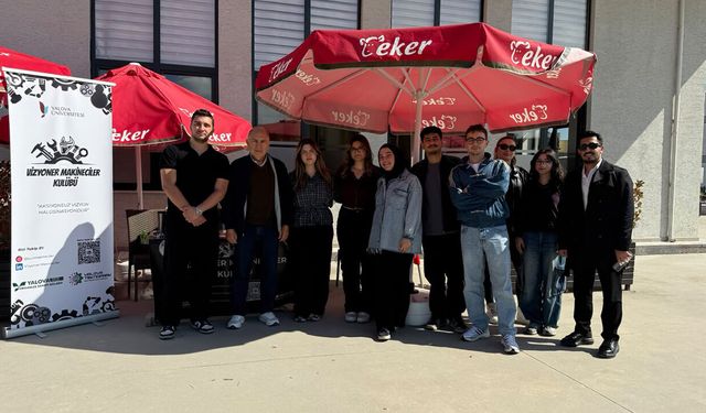 Yalova Üniversitesi Vizyoner Makineciler Kulübü Standını Açtı