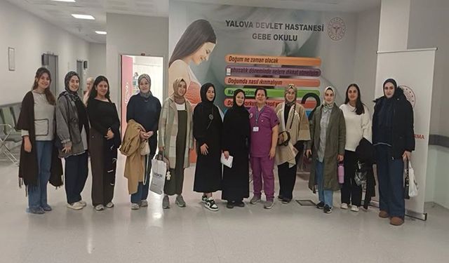 Yalova’da Anne Adaylarına Doğuma Hazırlık Eğitimi