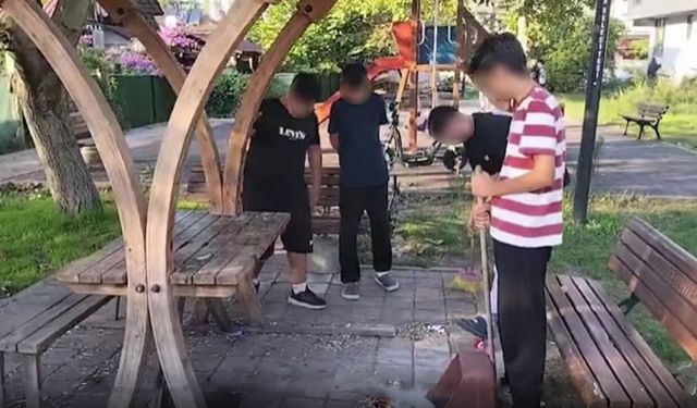 Yalova’nın Suça Değil, Temizliğe Koşan Çocukları