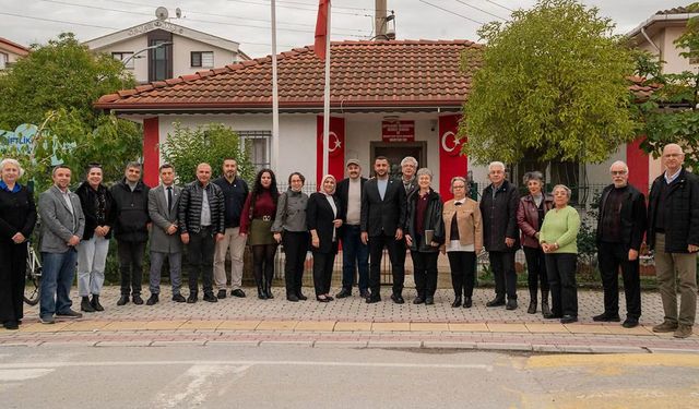 Yeni Parti Çiftlikköy’den Muhtar Ayten Kılıç’a Ziyaret