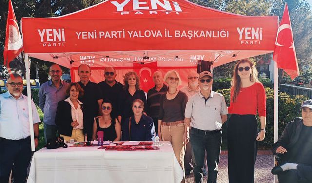 YENİ Parti Sahada Aktif Çalışıyor