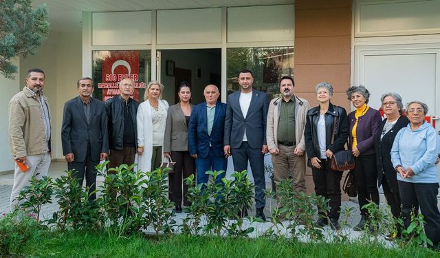 Yeni Parti’den 500 Evler Mahallesi Muhtarı Ayhan Kuzu’ya Ziyaret