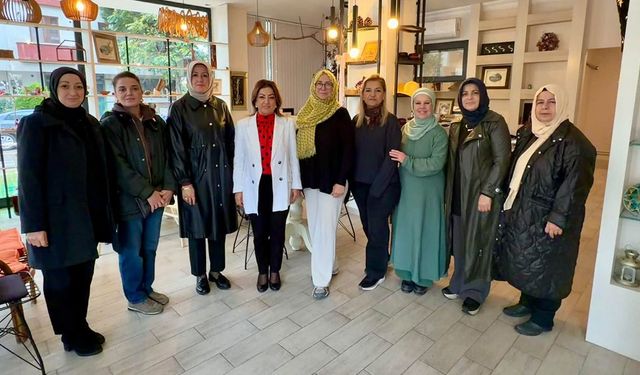 Yılın Ahisi Meral Evcin Özdemir’e Tebrik Ziyareti