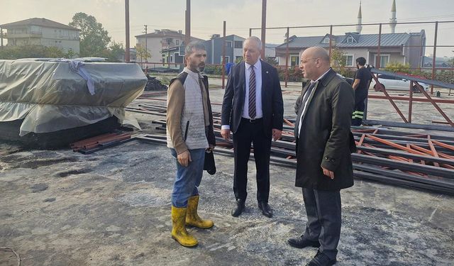 YTSO’dan Çizgi Mobilya’ya Geçmiş Olsun Ziyareti