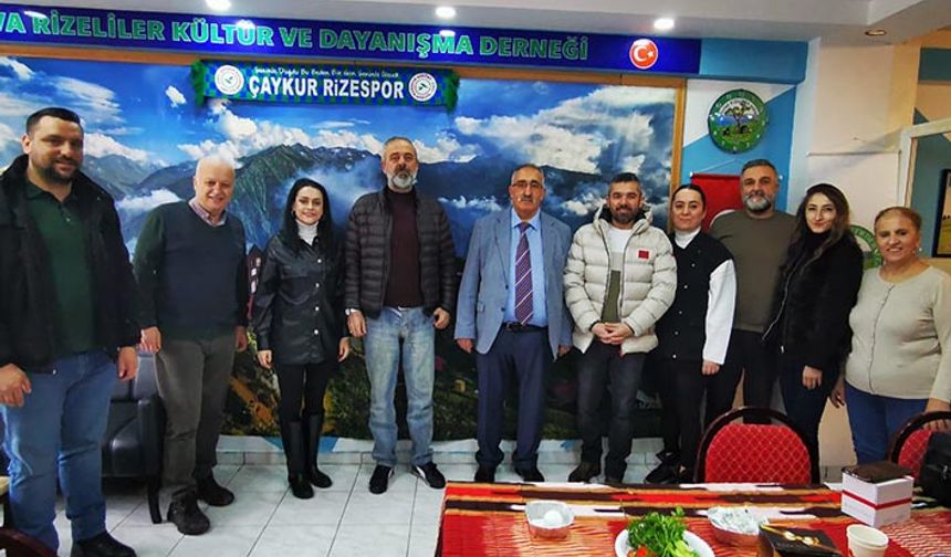 Rizeliler Derneği Gazetecileri Unutmadı