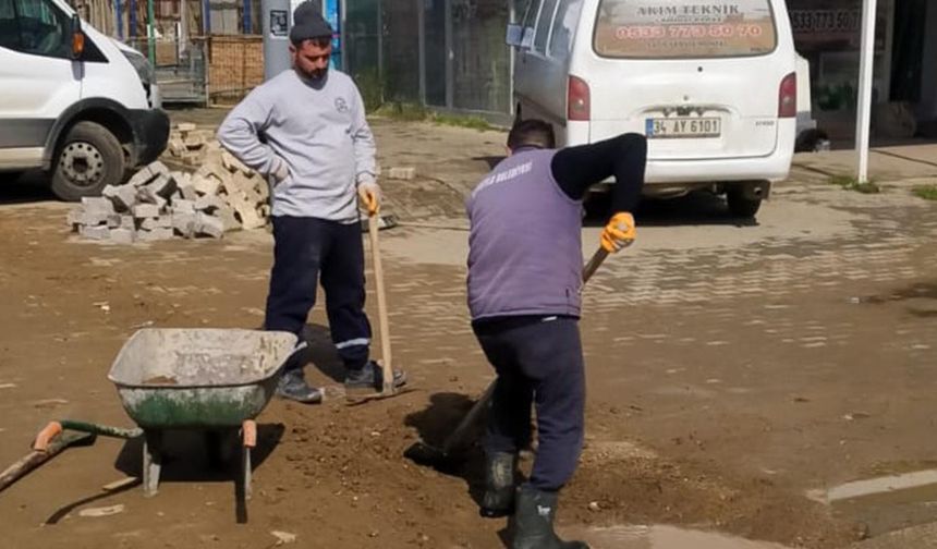 Armutlu’da Ekipler Çalışıyor