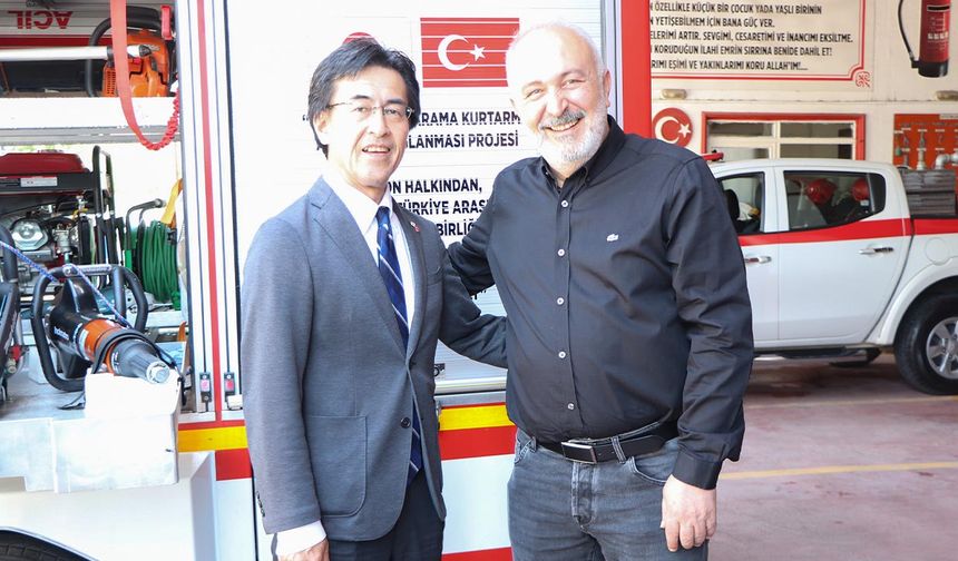 Japon Başkonsolos Çiftlikköy’de