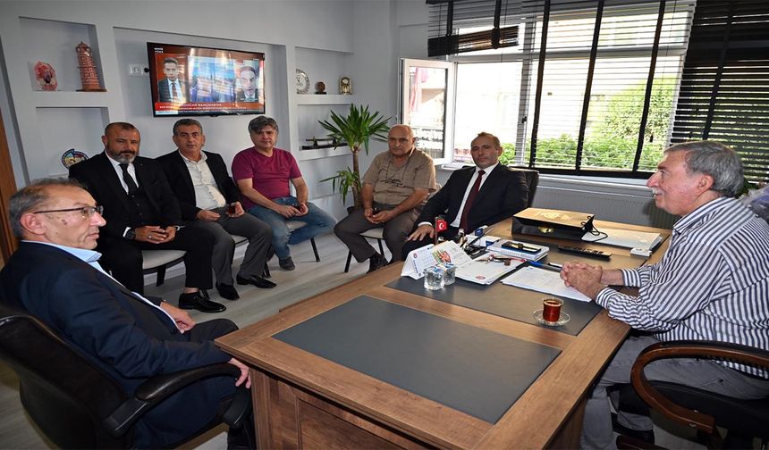 Başkan Tutuk’tan MHP’ye ‘Hayırlı Olsun’ Ziyareti