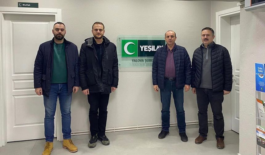 Başkan Ayaz’dan Yeşilay’a Ziyaret