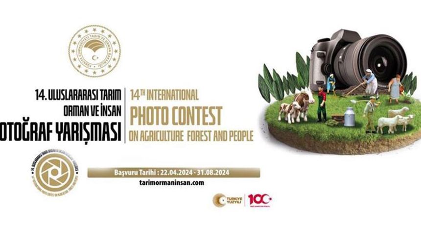 14. Uluslararası Tarım, Orman ve İnsan Fotoğraf Yarışması Başvuruları Başladı