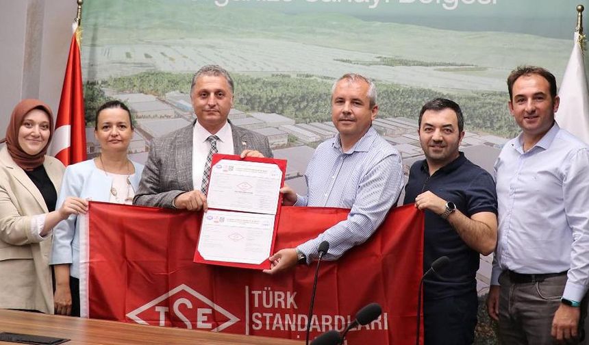 Yalova Organize Sanayi Bölgesi, 4 Önemli ISO Belgesi Aldı