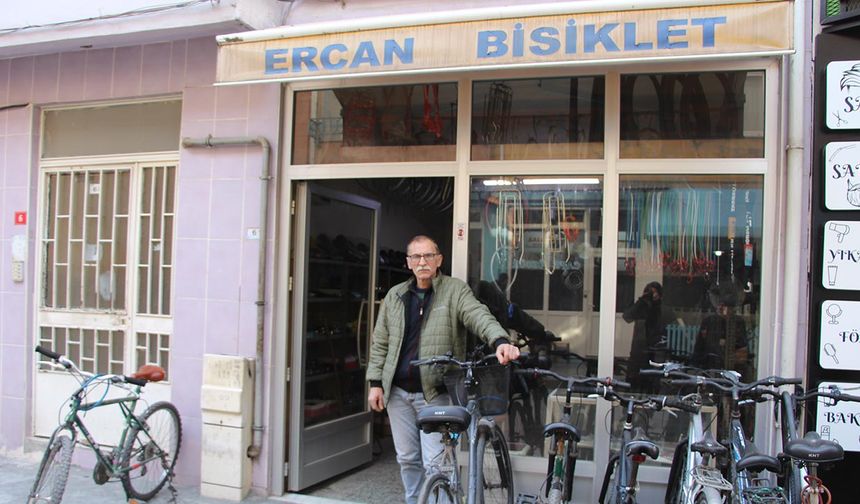 Babadan Oğula Devam Eden Bir Meslek: Ercan Bisiklet