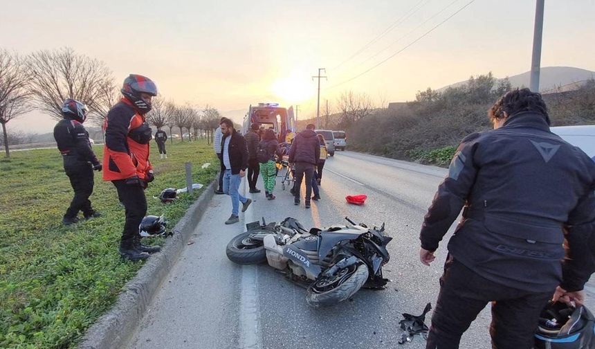 Yalova-Bursa Karayolu’nda Feci Kaza