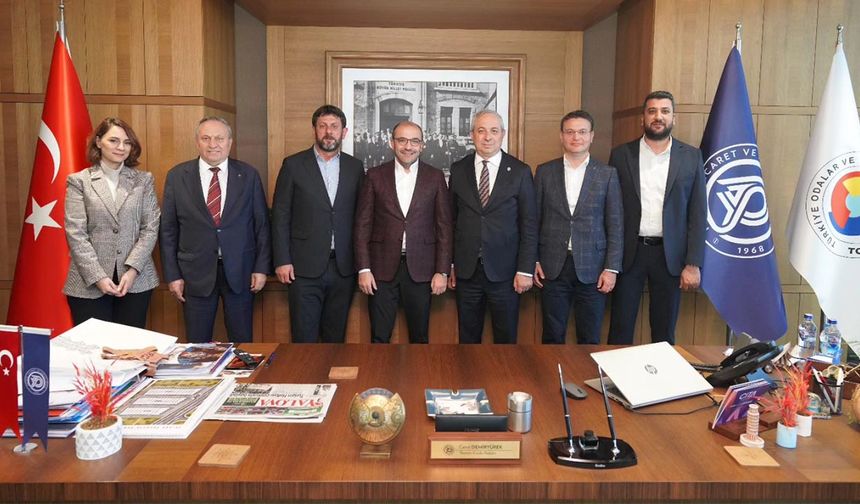 Avrasya OSB’den YTSO’ya Ziyaret