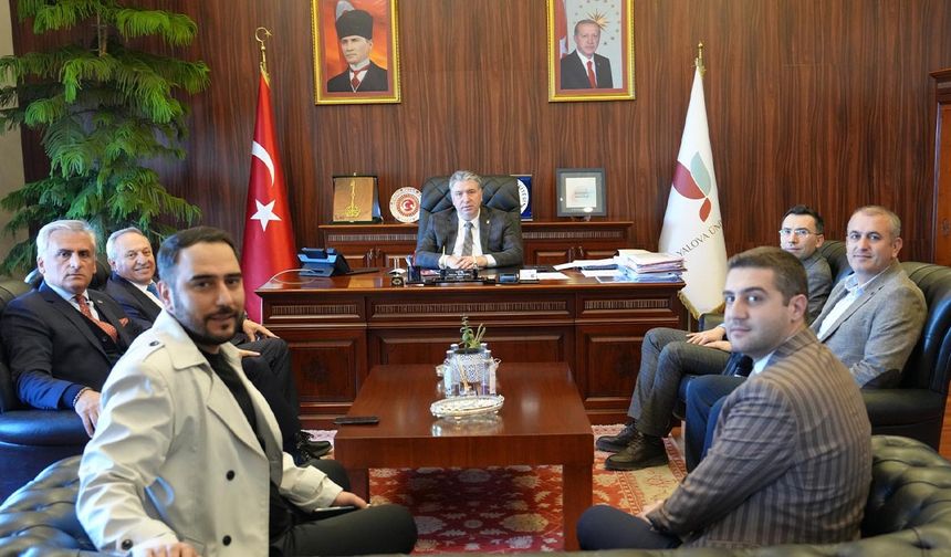Rektör Bahçekapılı, YTSO Heyeti’ni Ağırladı