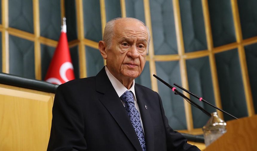 MHP lideri Bahçeli: "Barış tohumları umutla sulanmış, nihayet tomurcuklanmış ve çiçek açmıştır"